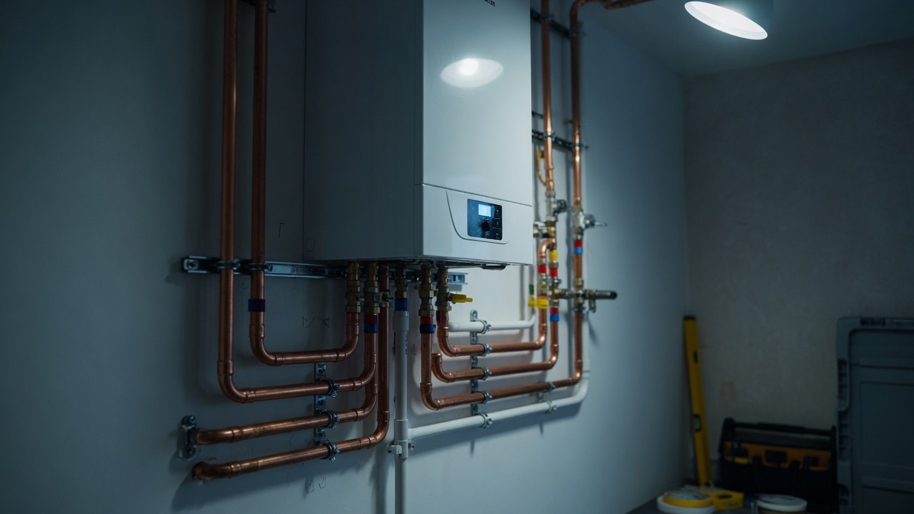 Professional boiler installation by Quantum Plumbing and Heating