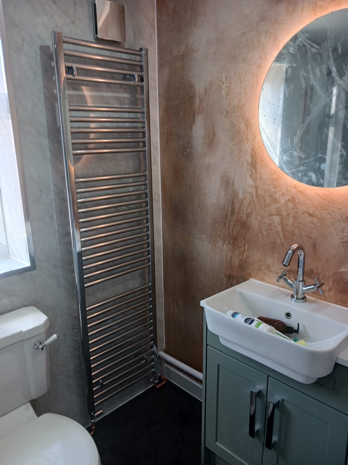 Bathroom fit-out — finished job