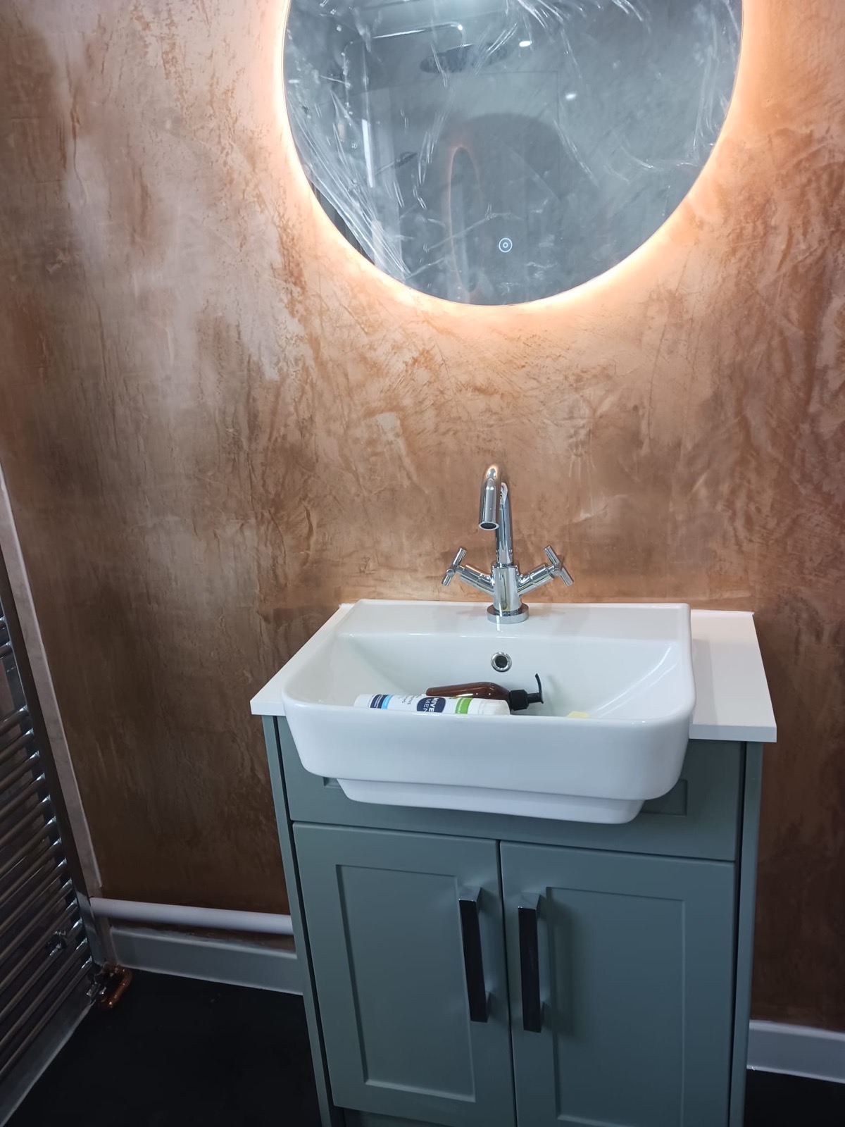 Bathroom install — finished job
